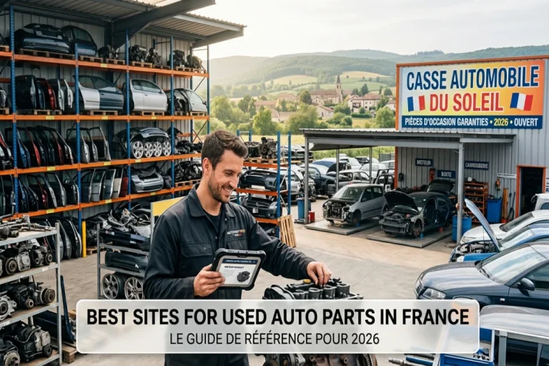 Meilleurs sites de pièces auto d'occasion en France en 2026 : comparatif complet